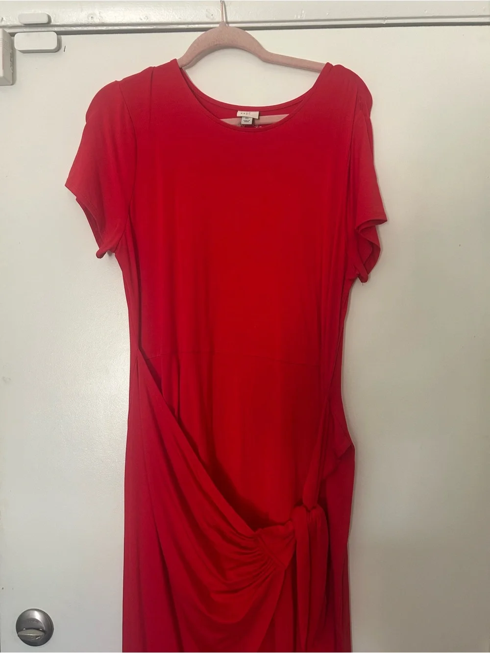 a new day Red Maxi Dress with Side Knot